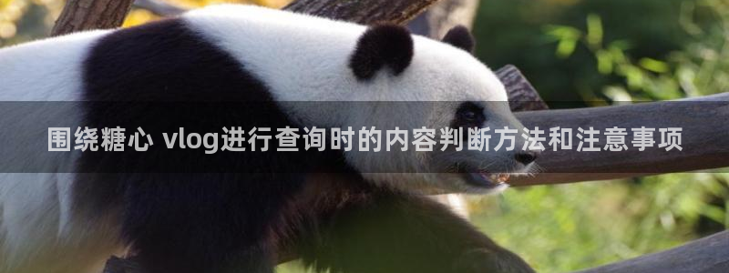 糖心vlog网址进入：围绕糖心 vlog进行查询时的内容判断方法和注意事项
