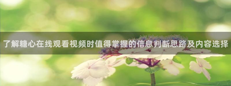 糖心vloge